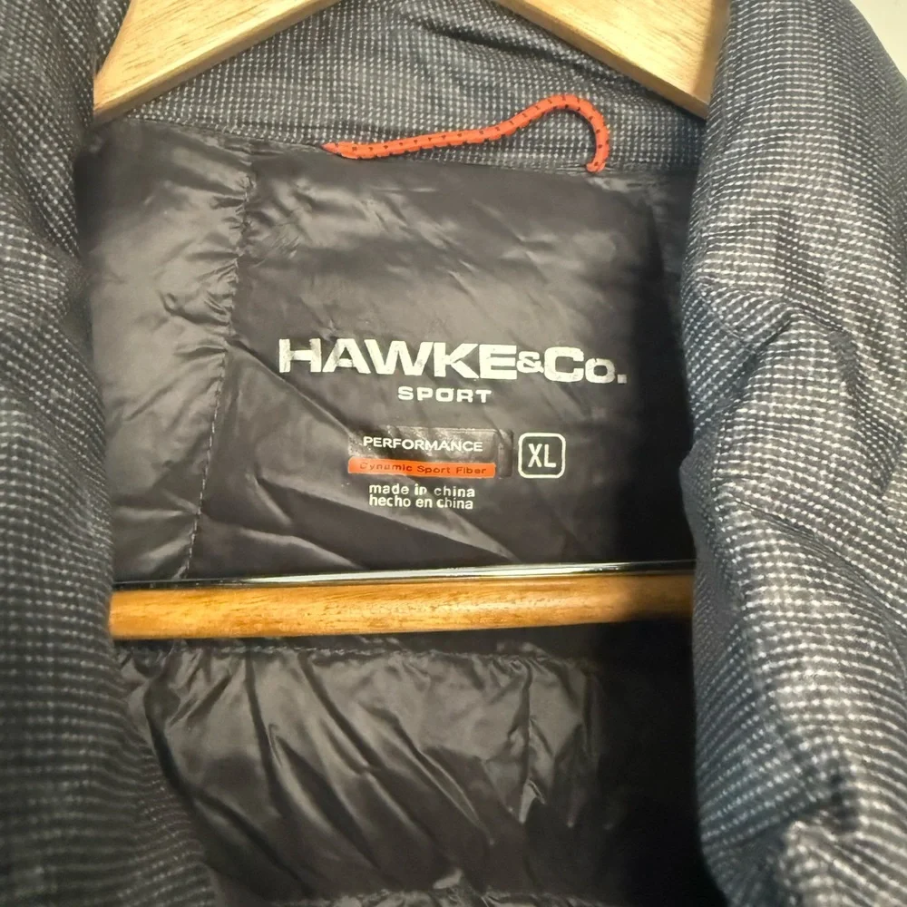 Hawke & Co Sport Light Gray Puffer Jacket | XL | Duck Down Fill - Picture 3 of 7